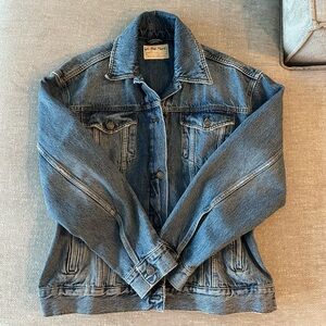 Free People Blue Jean Jacket